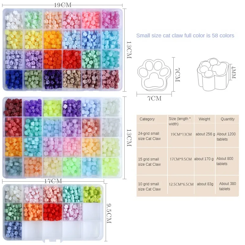 Description Picture 4 of item400/800/1200Pcs Fire Paint Wax Particles Custom Stamp Wedding Invitations Logo Custom Matrimonio Idee Stamps for Kids Sellos Diy