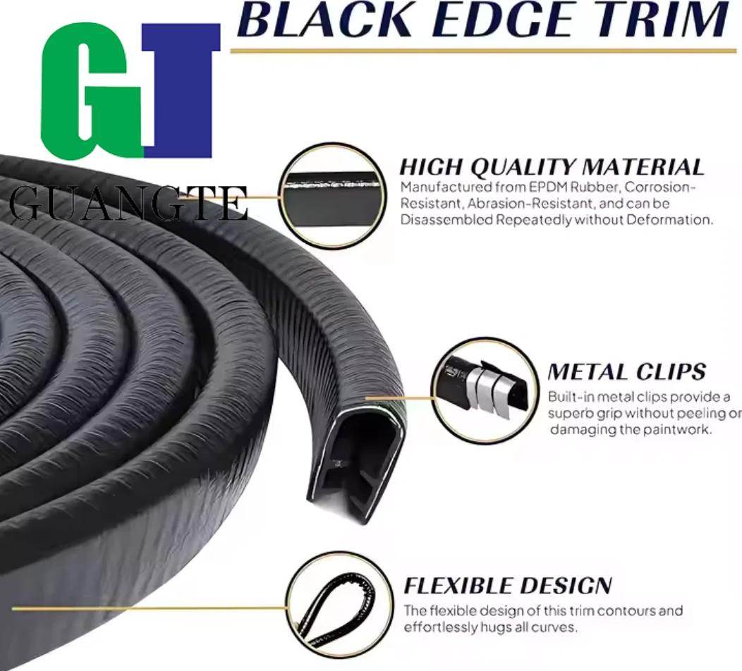 【Daily Deals】 3M 7*10MM Car Door Protector Edge Scratch Strip U shaped Auto Car Doors Guard edge trim PVC metal seal strips.