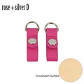 Rose silver D(cross
