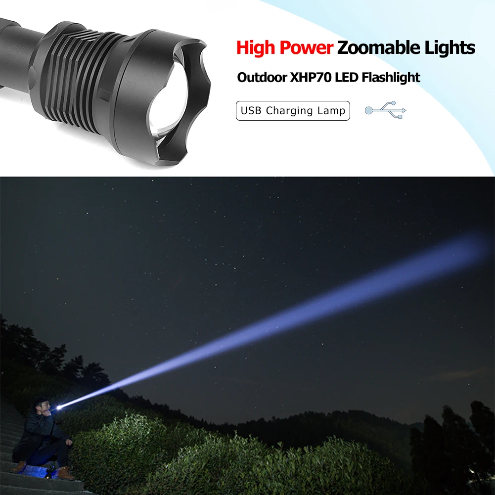 USB   ġ, ſ    LED , 18650/26650 ͸, ķ ,  ġ, 2000LM