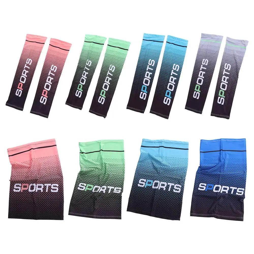 Cover Ice Silk Sleeve Face Protection Cycling Arm Sleeves Sunscreen Headscarf Sports Cooling Sleeves UV Protection Ice