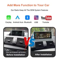 Wireless CarPlay Android Auto Multimedia Player For BMW 1 Series E87 E81 E82 E88 2004-2012 CIC No Screen YouTube GPS Car Radio 2