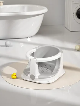 Seggiolino da Bagno per Neonati, Supporto per il Bagnetto, Seduta per il Bagnetto con Supporto, Accessori di Sicurezza per Doccia per Bambini per Casa e Viaggi