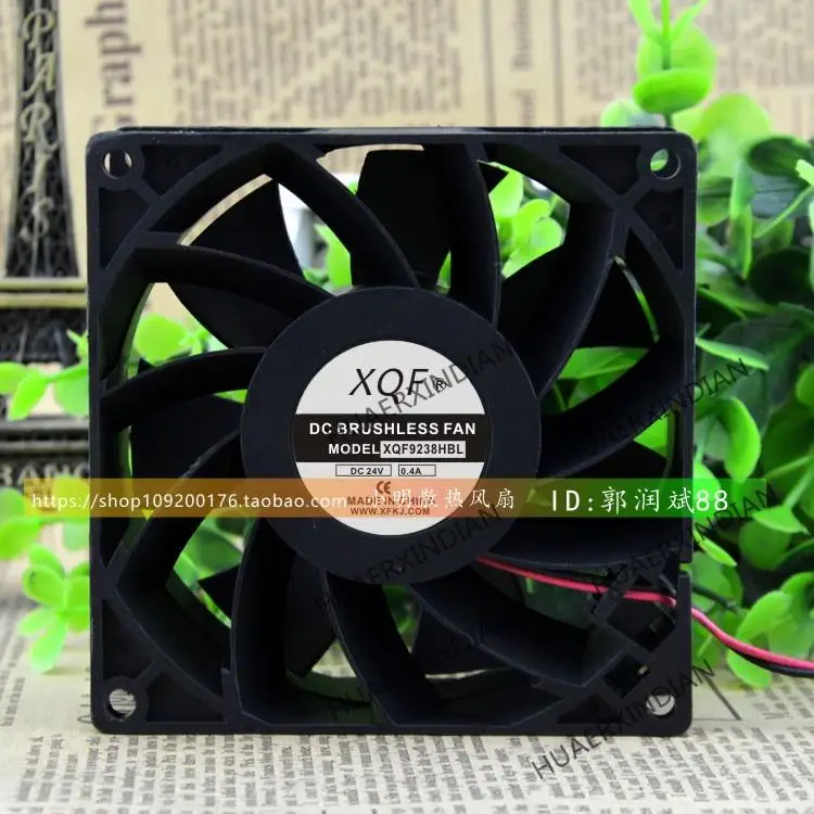 

Новый комплект охлаждающих вентиляторов 9238 9 см XQF9238HBL 24 В А 2