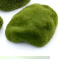 Simulated Fake Moss Fake Stone Plush Micro Landscape Succulent Decorative Accessories