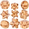 Bamboo Kong Mingsuo Children Adult Educational Toy Kong Mingqiu Disassembly Toy Lu Bansuo Spatial Logic Training Unhooking Props 2