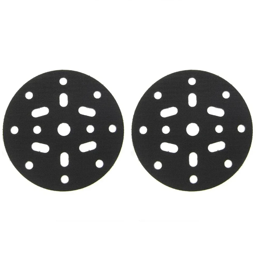Sanding Discs 2pcs 6" 150mm Interface Pad Protection 8+6/8+1 Holes For Sander Backing Pads Buffer