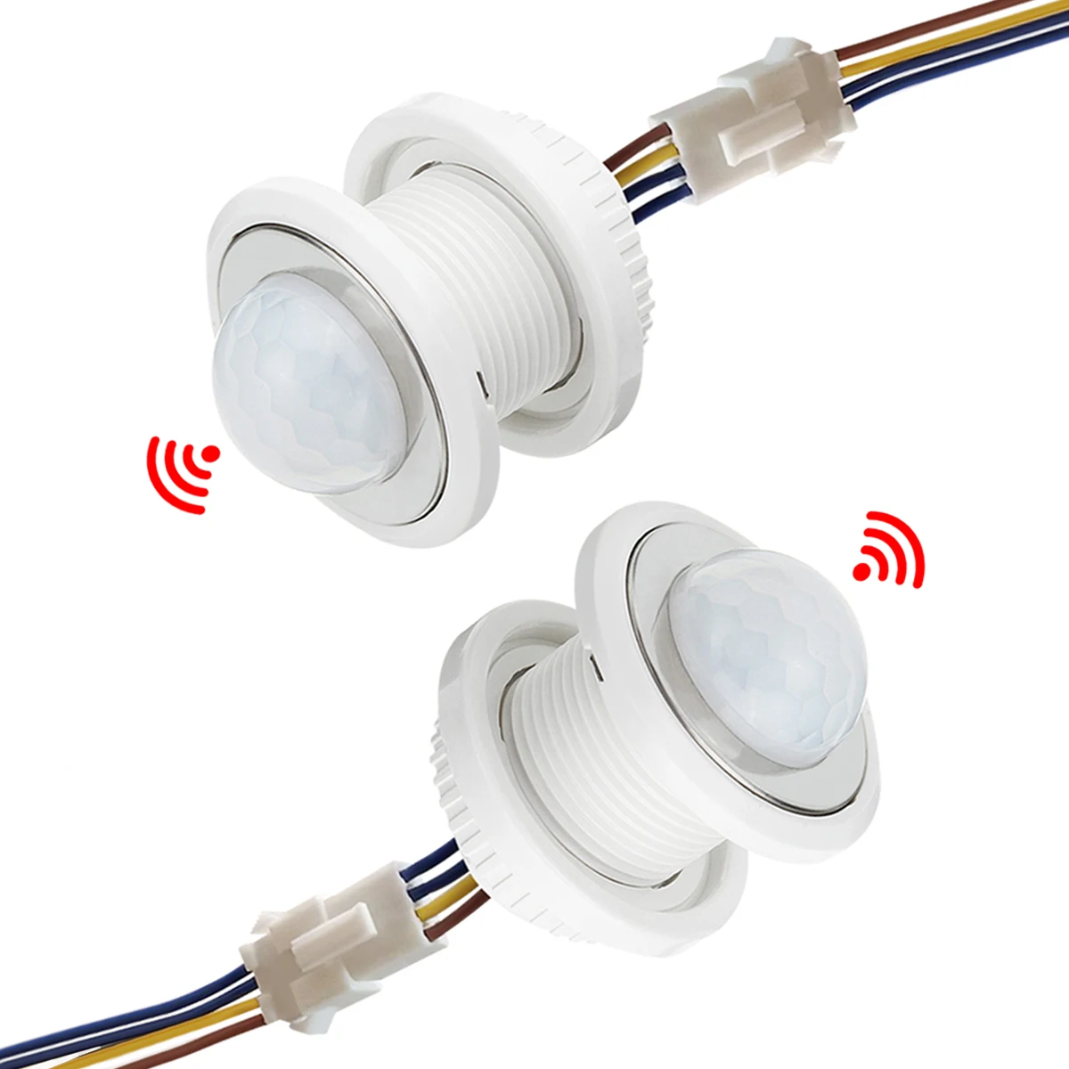 Motion Sensor Pir Motion Sensor Pir Sensor Switch Motion Sensor Switch Infrared Detector Sensor PIR LED Sensor Detector Smart Switch 110V 220V LED PIR Infrared Motion Sensor Detection Automatic Light Switch