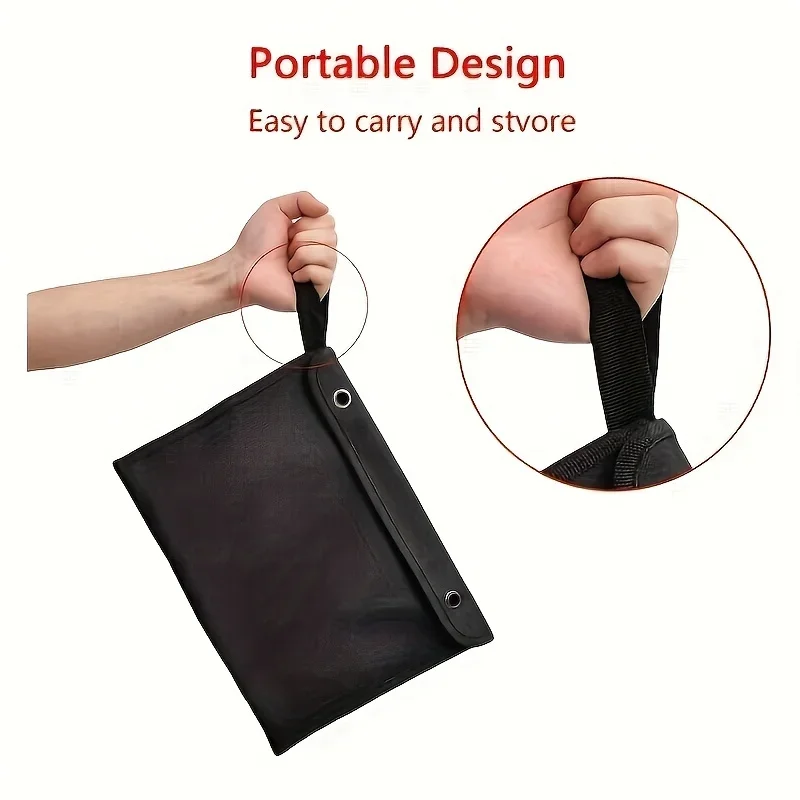 7pcs Stainless Steel Putty Knife Set with Durable Storage Bag - Perfect for Drywall, Paint Scraping & Wall Repair 6