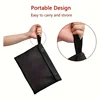 7pcs Stainless Steel Putty Knife Set with Durable Storage Bag - Perfect for Drywall, Paint Scraping & Wall Repair 6