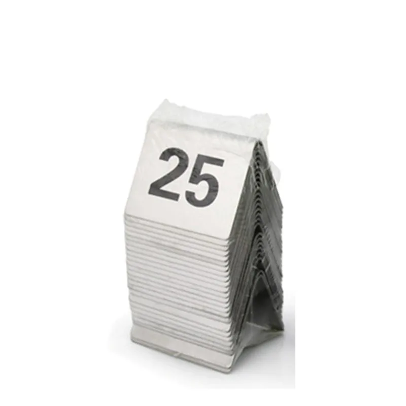 

10-30 шт., таблицы из нержавеющей стали с номером 1-100