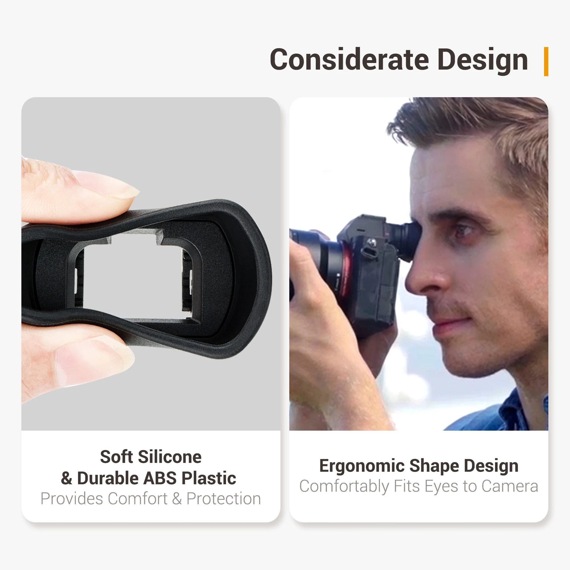 Soft Silicone Camera Viewfinder Eyecup