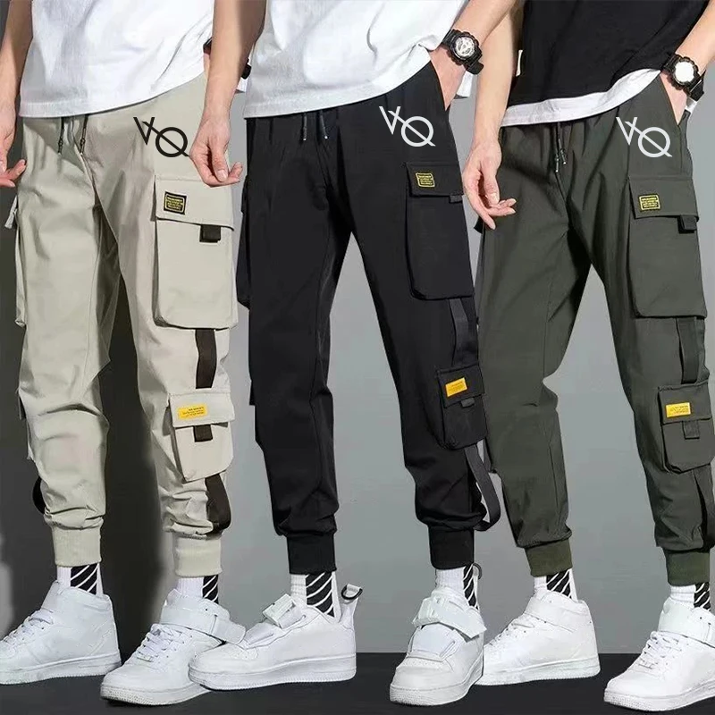 

New Printed Sports Sweatpants for Men High Quality Loose Cotton Long Pants Jogger Trousers Casual Fitness Jogging Pants