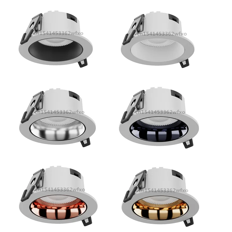 Dimmable COB downlight Spotlight 7W12W15W18W24W Kitchen Living Room LED ceiling light Indoor lighting Home commercial light bulb