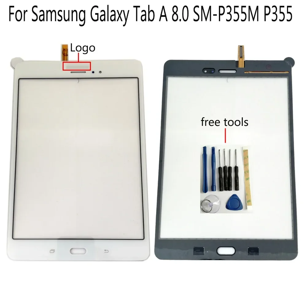 

Shyueda 100% Новинка для Samsung Galaxy Tab A 8,0 SM-P355M P355C внешнее Переднее стекло сенсорный экран