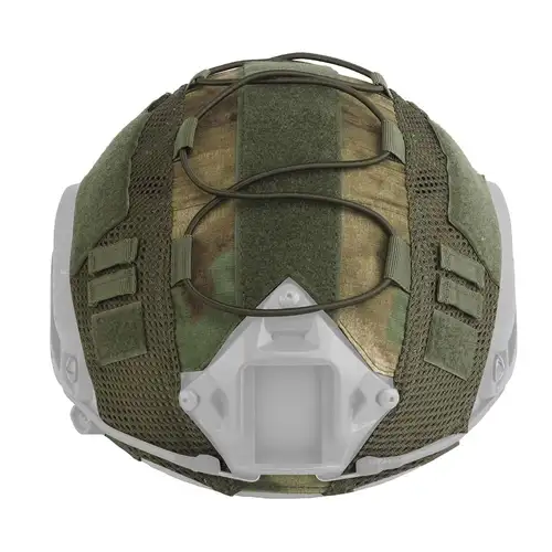Camouflage Helmet Cover For Ops-Core PJ/BJ/MH Fast Helmet Cover Tactical Militar Hunting CS Wargame Outdoor Sport - Image 8