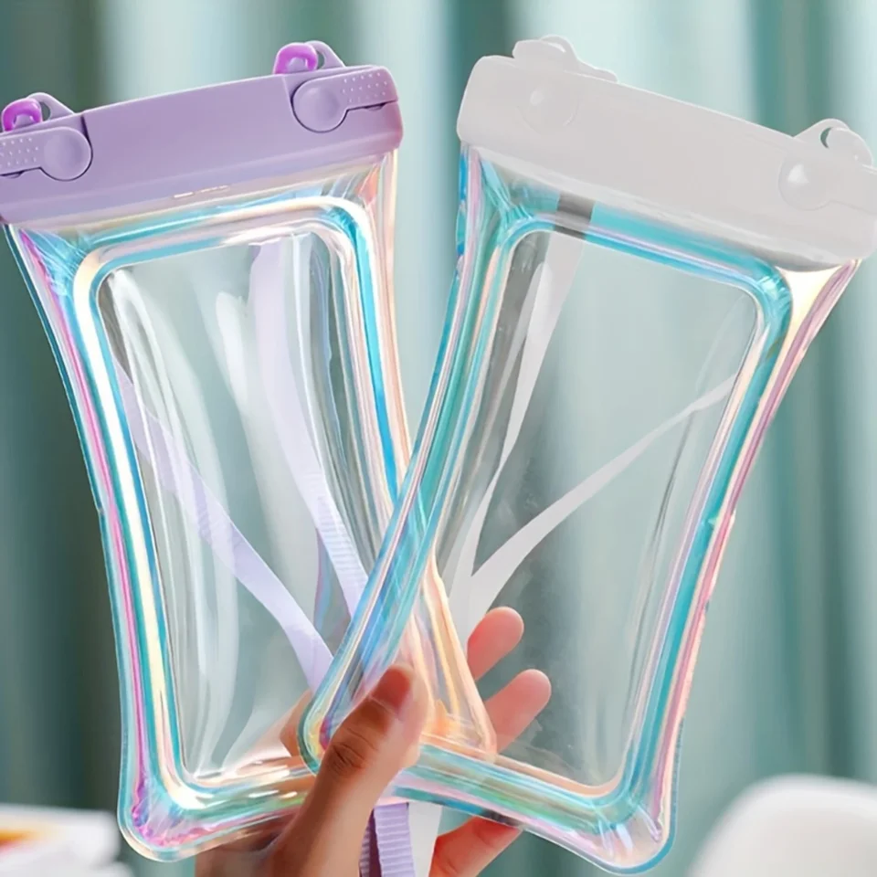 Unisex Waterproof Touch Screen Phone Pouch for Swimming