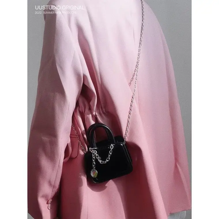 MINI Bag Women Korean Fashion New Chains Zipper Casual SOFT