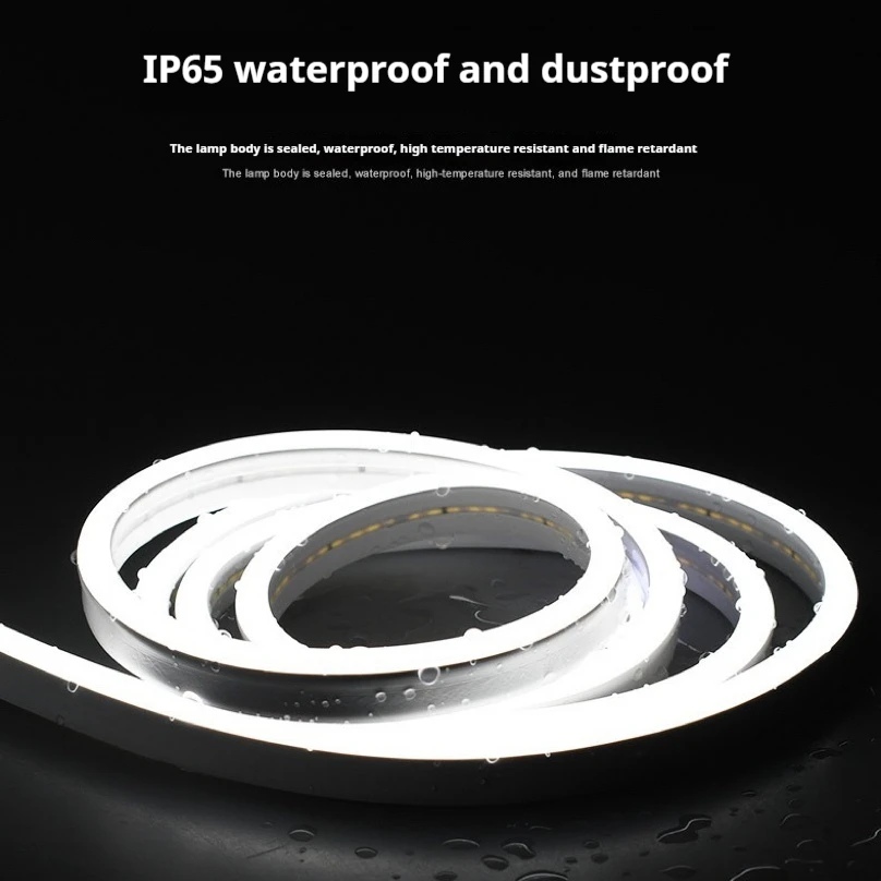 SEAMETAL 5 Meter Car Trunk Light Strip Led Atmosphere Lamp Free-Cut Waterproof Soft Decorative Light Bar Universal for 12V Car