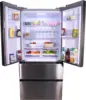 Frost Free French Door Refrigerator, 18-Cu.Ft, Metallic 3