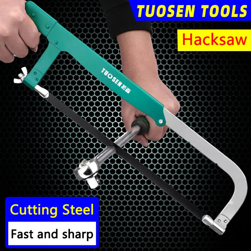 

Manual Hacksaw Woodworking Saw Hand Saw Hacksaw Copper Aluminum Iron Steel Pipe And Other Metal Cutting Tools Send 10 Saw Blades