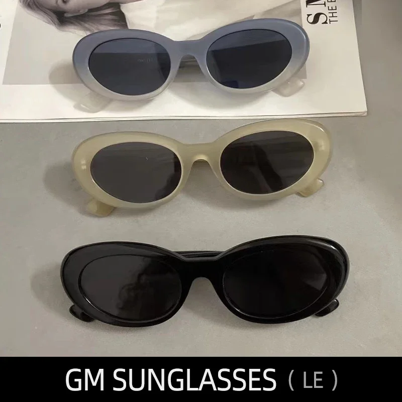 

Le GENTLE gm Sunglasses Women Man Designer Goods Luxury Brand Summer Cat Eye Sun Glasses Oversized Driver Jennie Goggles UV400