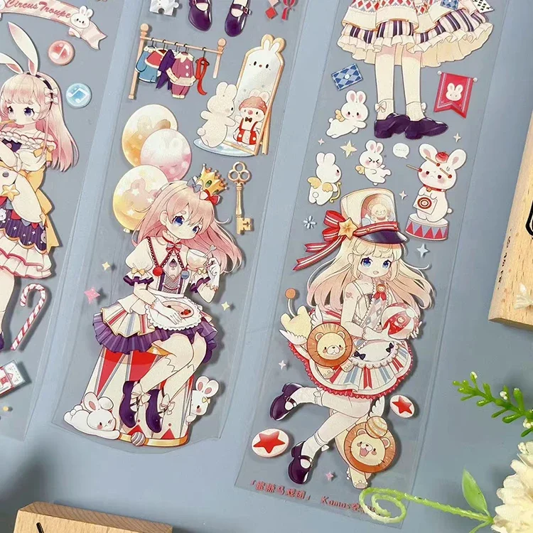 

5loops Sugar Circus PET Girl Journal Shiny PET Tape