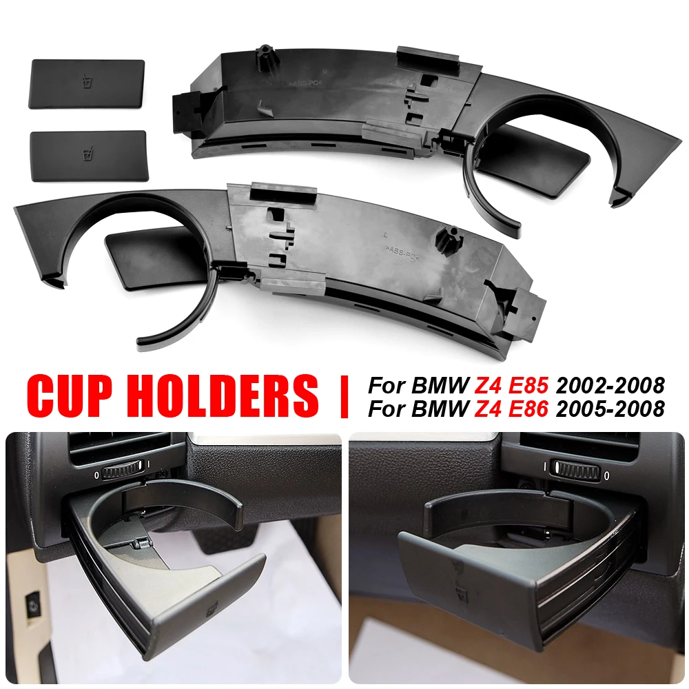 

High Quality Dashboard Cup Holder Front Left/Right Car Interior Accessories For BMW Z4 E85 E86 2003-2008 51457070323 51457070324