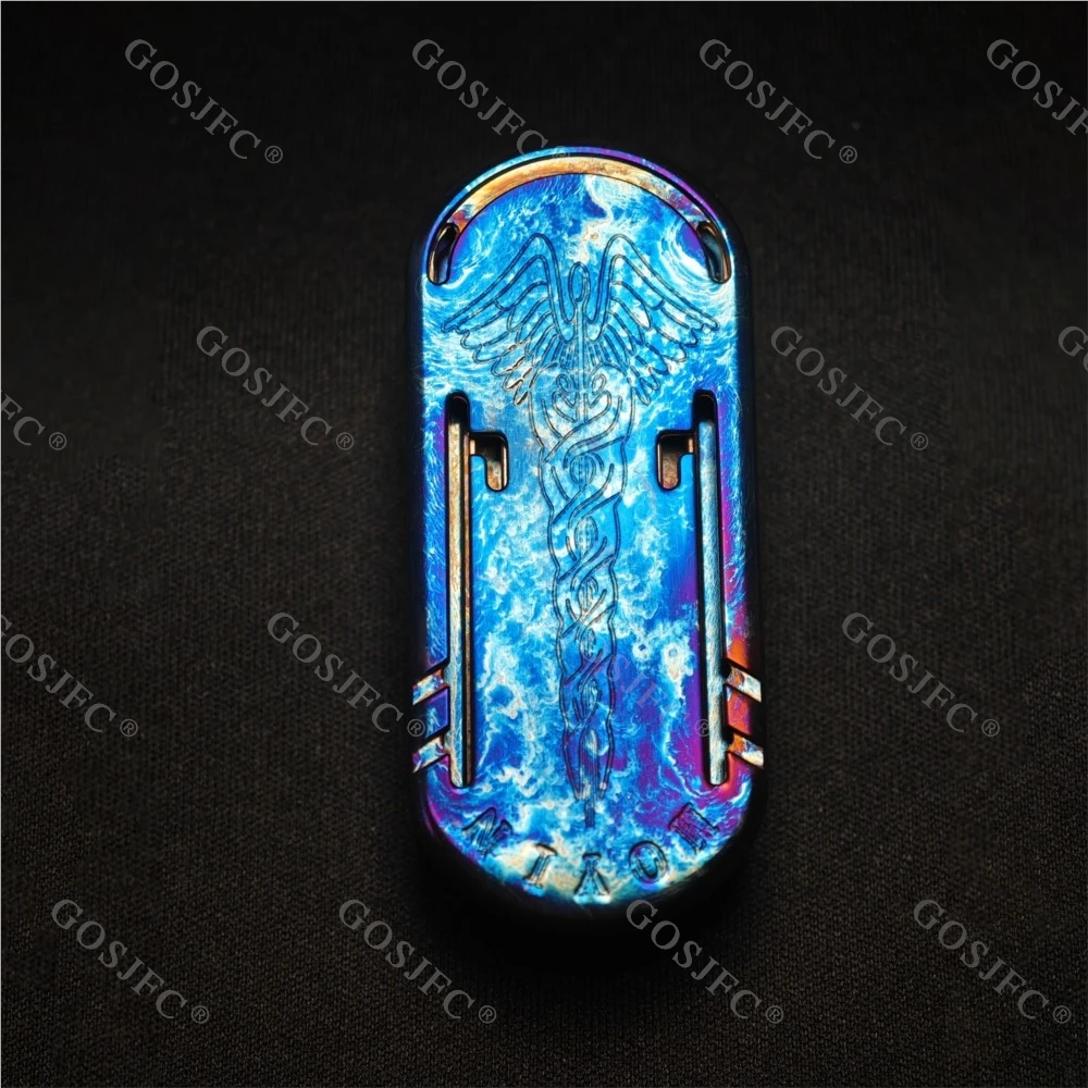 【ajdmp】「正規品」zdedc MOYIN音叉スライダー　チタン製 正規品」zdedc MOYIN音叉スライダー チタン製 フィジェット EDC Amazon