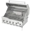 Premium Grill Built-in Head, 6-Burner with Rear Burner Propane Grill, Convertible to Natural Gas, 36 inches Built-In Island 2