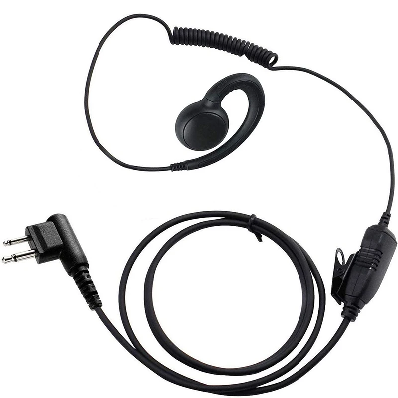 RISENKE Headset Walkie Talkie Earpiece with Mic for Motorola CP250,CP300,CP450,CP450LSCLS1110,CLS1410,CLS1413,GP300,GP308