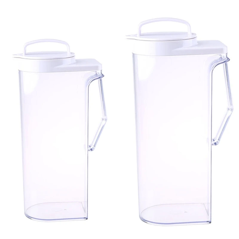

Drinks Clear Plastic Pitcher Ice Tea Kettle Sealed Cold Water Kettle Dropship