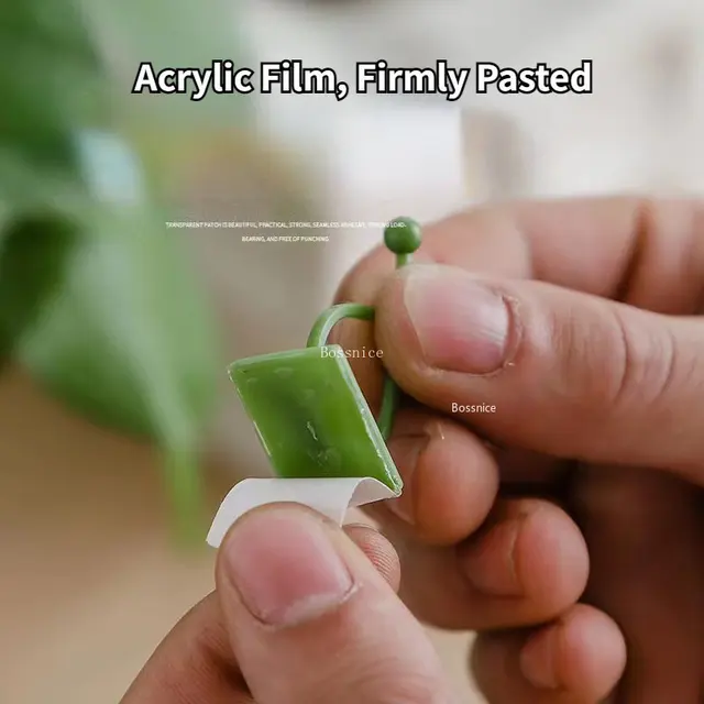 50 db Növényi Mászó Fali Szőlő Klipek Rögzített Csat Horog Kültéri Kerti Növény Fal Hegymászás Ön Adagoló Rögzítőeleme - Image 4