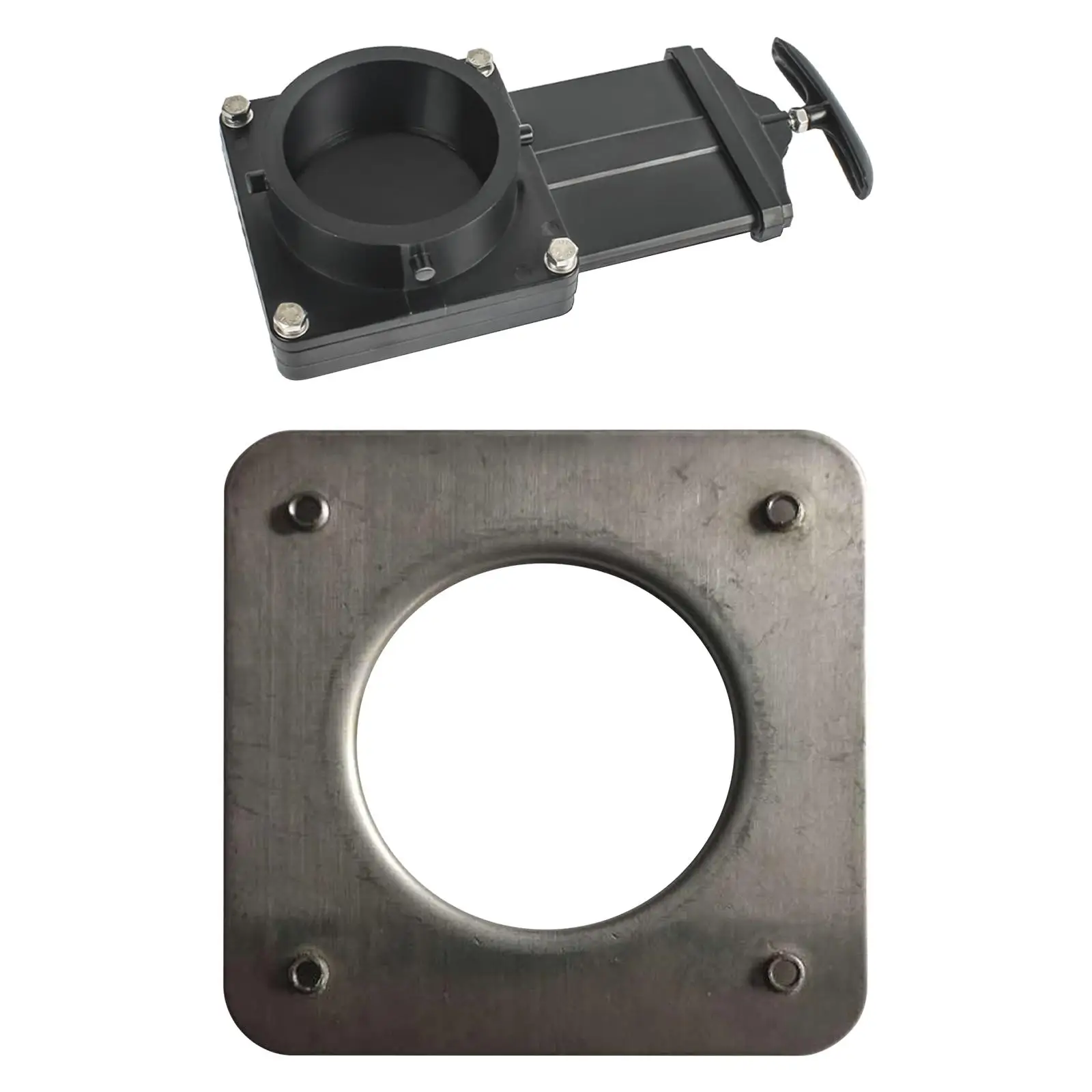 3 inch RV Dump Gate Assembly Sewer Hose Repair Sewer Fittings Motorhome Plumbing Termination Trailer Accessories Replacement