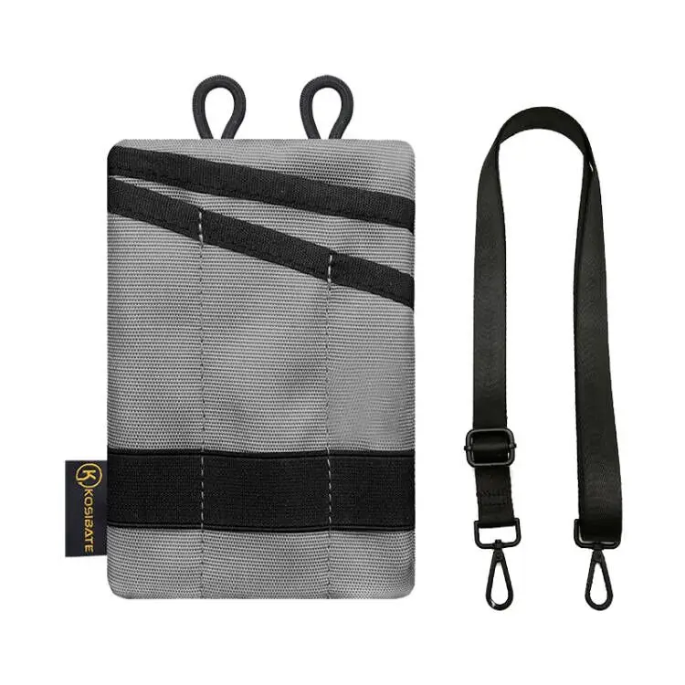 With strap