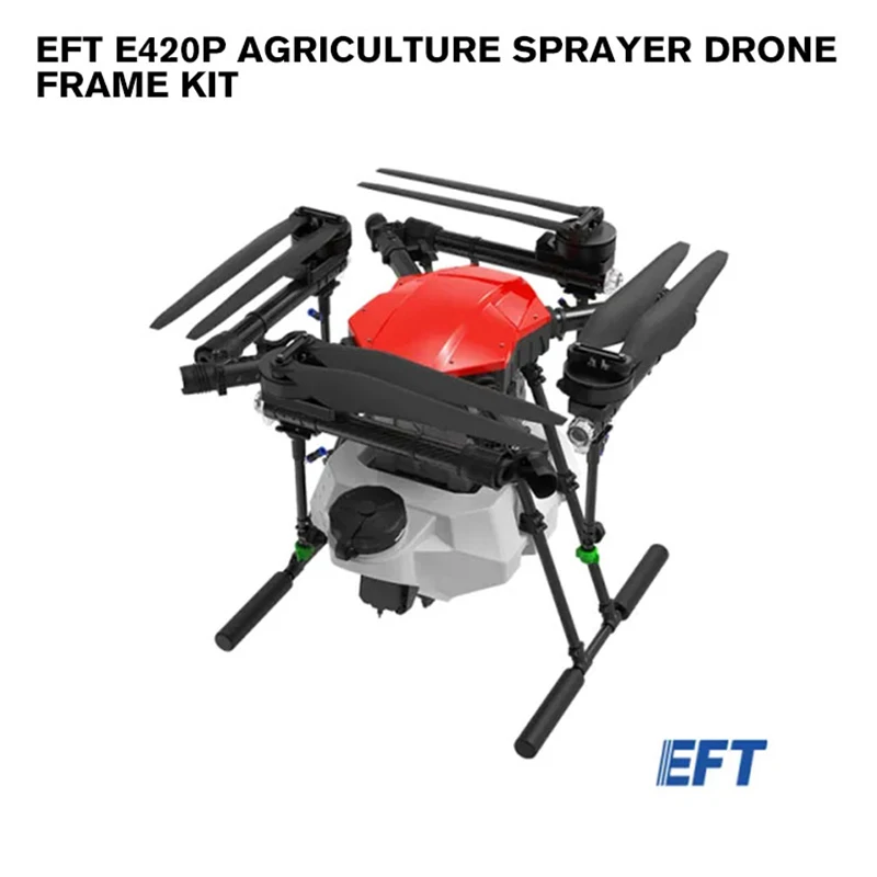 EFT 농업용 분무기 프레임 키트, 20L 물 탱크, 4 축 접이식, 40mm Hobbywing X9 Plus 모터 호환, E420P