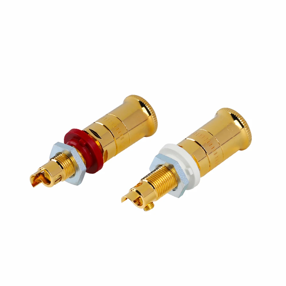 ouro plug ligação pós alto-falante para alta