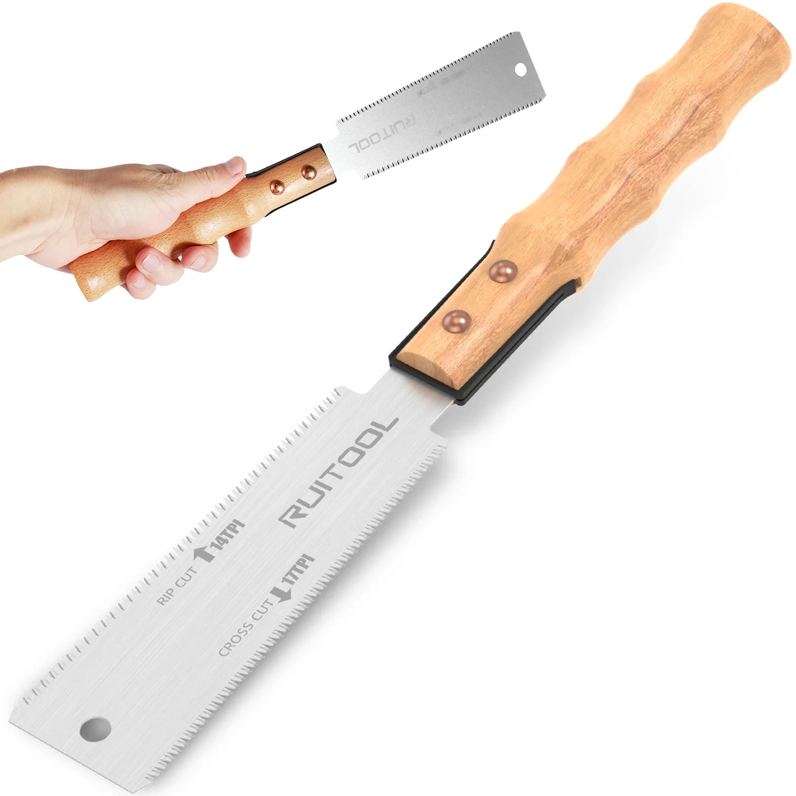 

13/22 дюйма, быстрая сталь, одинарная/двусторонняя ручная пила, двойная обрезка, ручная пила, ручная пила по дереву, обрезная пила, Гибкая мини-пила по дереву