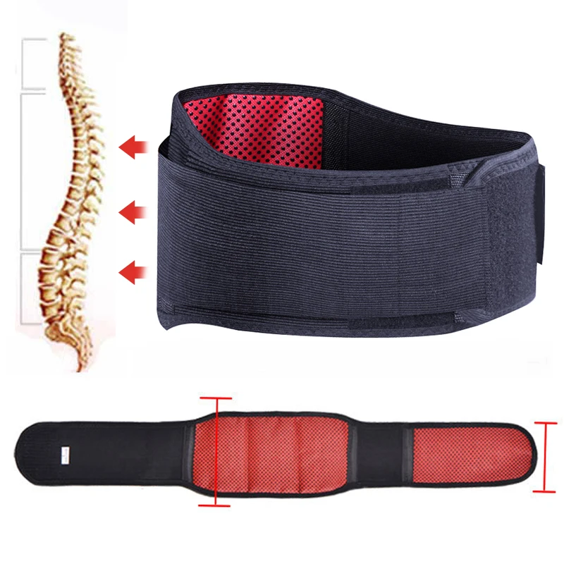 

Super Heat Tourmaline Self-Heating Magnetic Waist Posture Correction Back Brace Spine Support Belt Orthopedic Lumbar Corset Pain