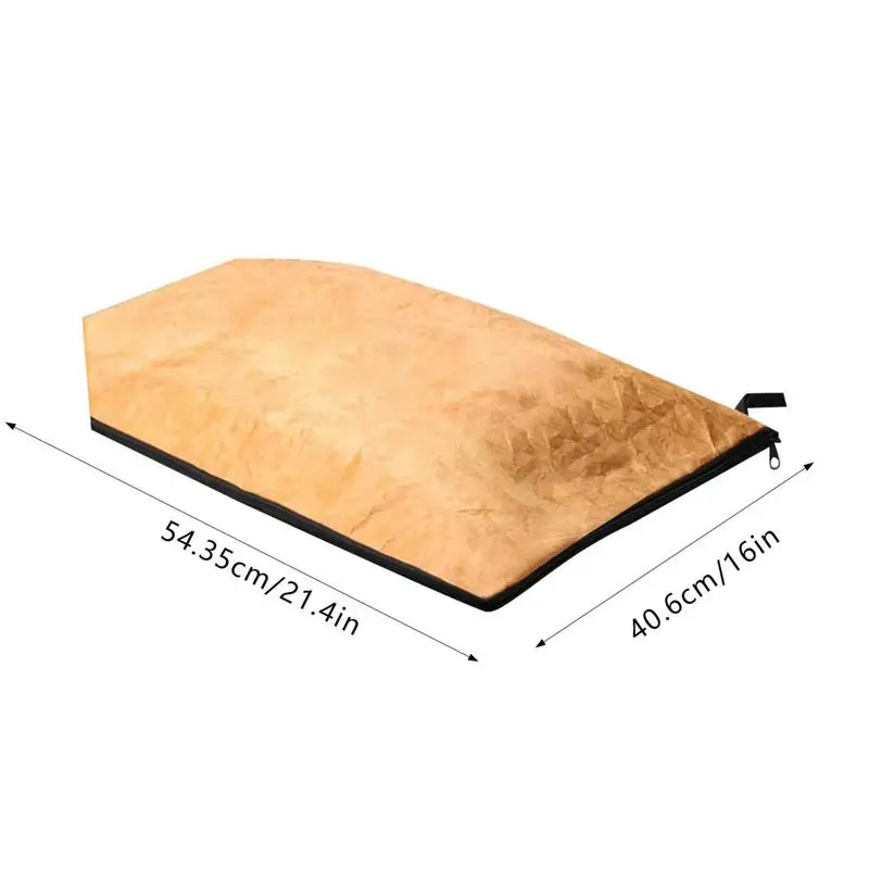 BBQ Meat Blanket Insulated Reusable Snack Bag Zipper Folding Pouch High Capacity For Camping Food Outdoor Activities