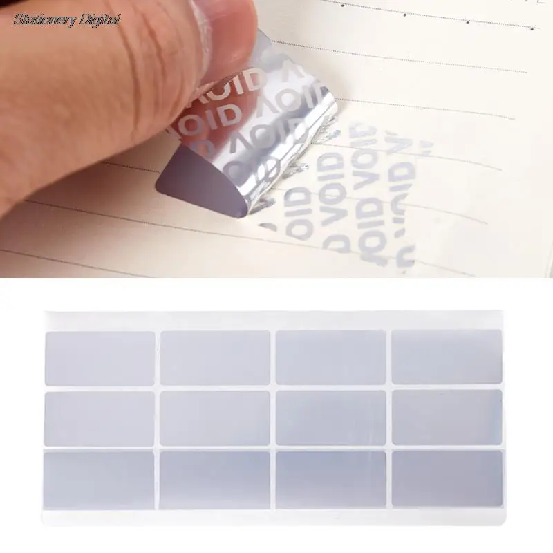 40*20mm Warranty Protection Sticker Tamper Proof Void Label Stickers Disposable Security Seal Anti-counterfeiting Sticker