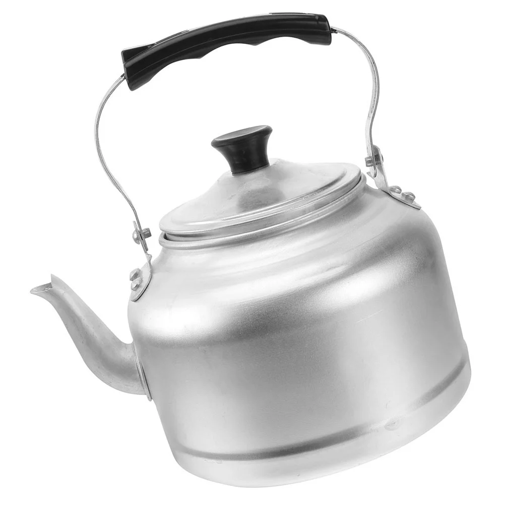 

Coffee Pot Aluminum Kettle Household Stainless Steel Teakettle Daily Handheld Handle Water Travel