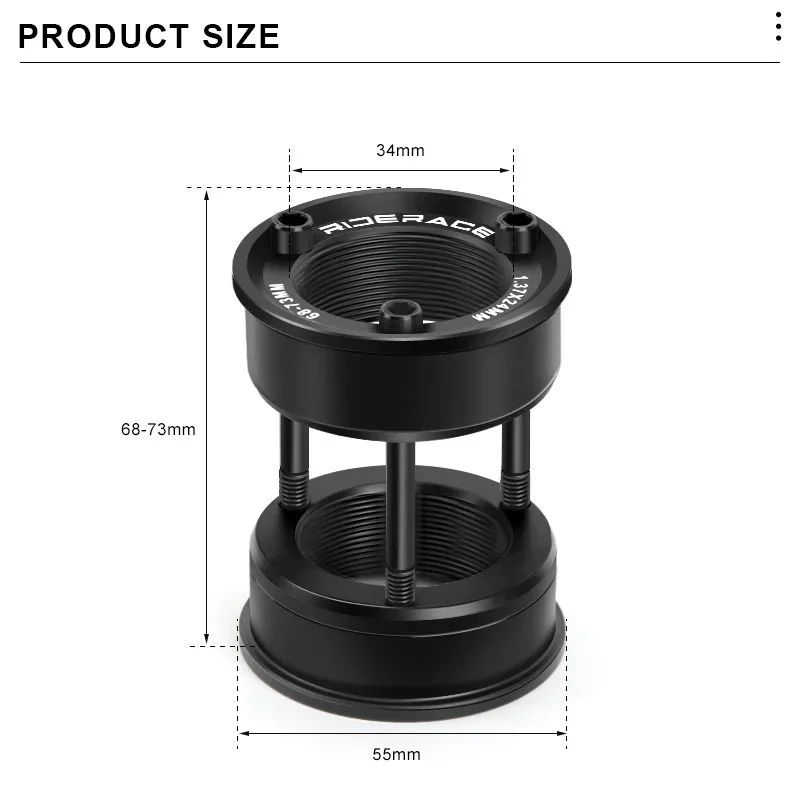 Bicycle Bottom Bracket Conversion Kit American to Euro 24MM BB BB68/73 ...