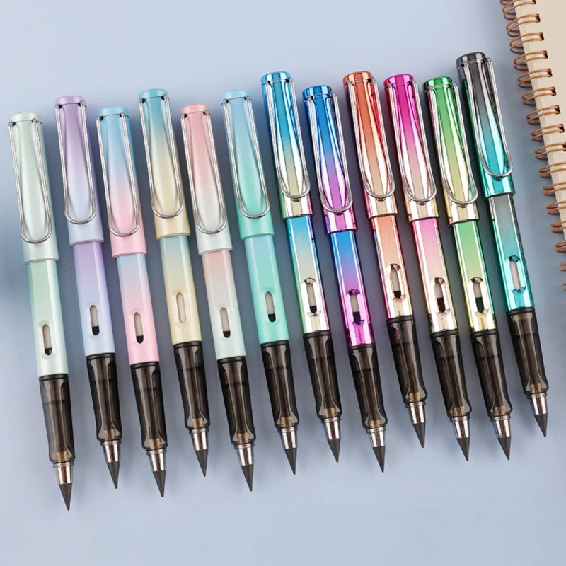 Gradient Infinity Pencils No Sharpening Pencils No Ink Kawaii Unlimited Pens Art Supplies School Stationery Nib Eraser 2 Gradient Infinity Pencils No Sharpening Pencils No Ink Kawaii Unlimited Pens Art Supplies School Stationery Nib Eraser 2