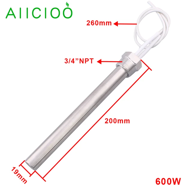 24v 36v 48v DC Cartridge Heater for Water Boiler 3/4