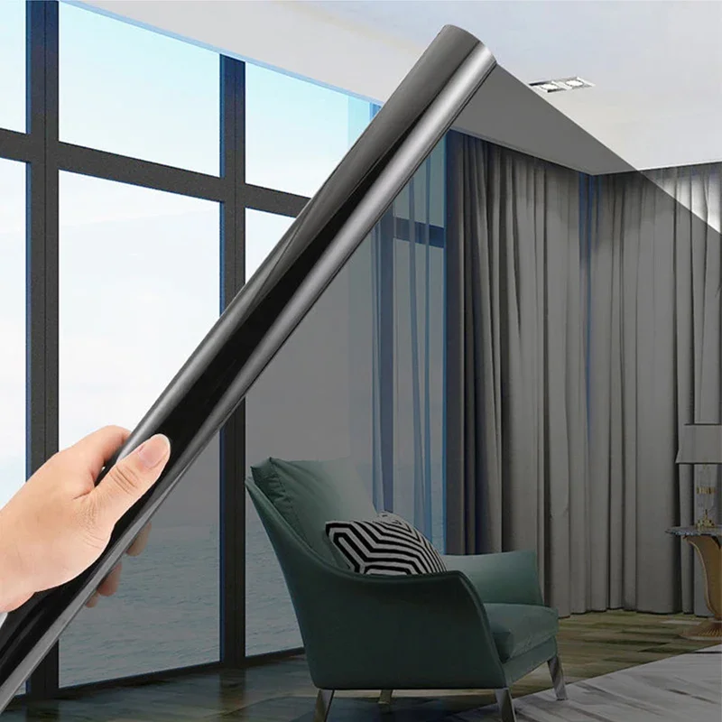 Multi-size one-way mirror window film window privacy film sunscreen glass sticker reflective self-adhesive sticker window film,window privacy film,window tint sticker,adhesive vinyl stickers