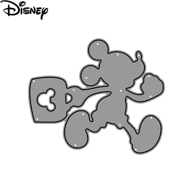 Disney Mickey Mouse Alphabet Metal Cutting Dies for DIY Scrapbooking  Stencil Album Card Making Embossing Crafts Template 2023 - AliExpress