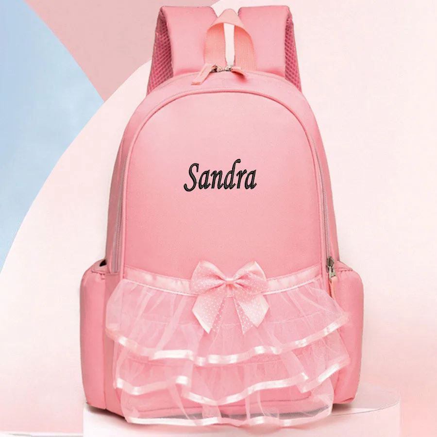 

Personalized Embroidery Storage bag Gauze skirt Dance bag Travel bag High capacity Student Lightweight and waterproof Leisure
