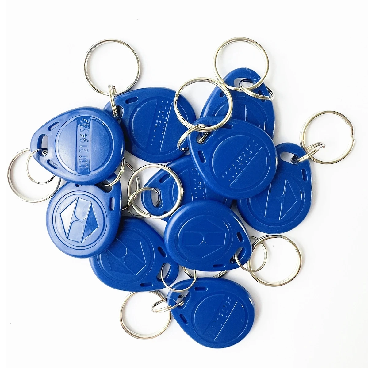 

125KHZ RFID Key Fob EM Card Proximity ID Token Tags Keyfobs for Video Doorbell, Access Control System (Read Only), Pack of 10