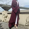 108466-eea093.jpg Mode mousseline de soie Abaya Kimono dubaï musulman Cardigan Abayas femmes Robe décontractée femme Islam vêtements avec ceinture